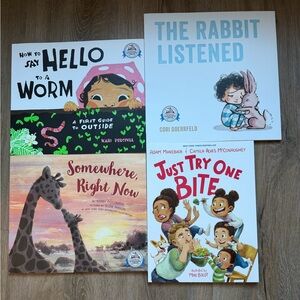 Bundle of dolly parton's imagination library books for 3-4 yr olds toddler GUC